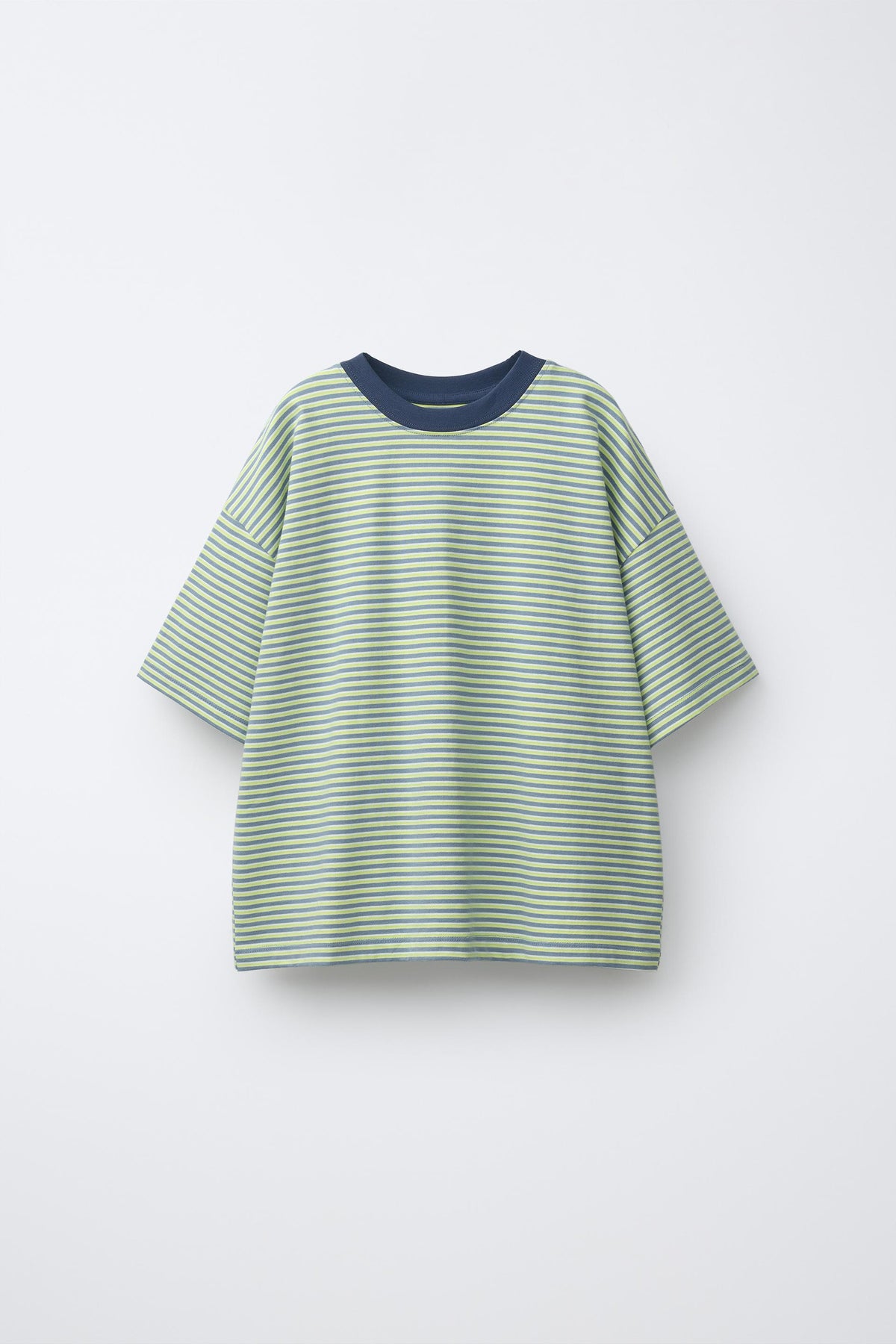 STRIPED SHORT SLEEVE - GREEN