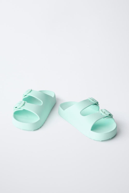 BY THE POOL SLIDES - TAUPE